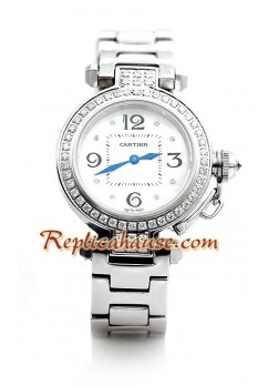 Cartier De Pasha Ladies Swiss Wristwatch CTR62