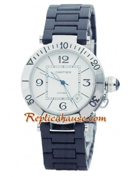 Cartier De Pasha SeaTimer Wristwatch CTR73