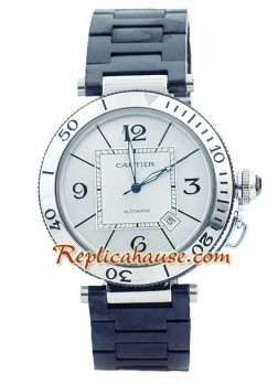 Cartier De Pasha SeaTimer Wristwatch CTR72