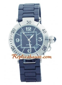 Cartier De Pasha SeaTimer Wristwatch CTR74