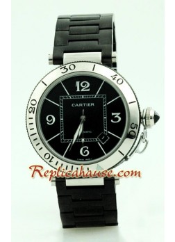 Cartier De Pasha SeaTimer Wristwatch CTR71