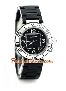 Cartier De Pasha Seatimer Swiss Wristwatch CTR69