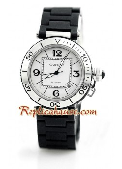 Cartier De Pasha Seatimer Swiss Wristwatch CTR70