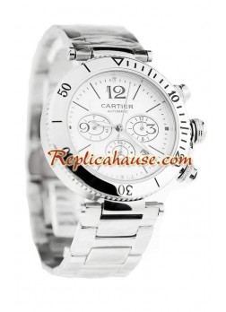 Cartier Pasha Seatimer Wristwatch CTR107
