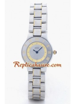 Cartier 21 Must De Ladies Wristwatch CTR39