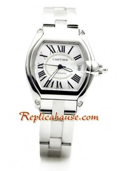 Cartier Roadster Swiss Wristwatch (Mid Sized) CTR157