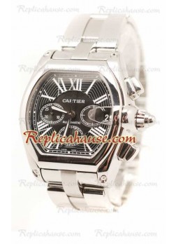 Cartier Roadster Chronograph Swiss Wristwatch CTR136