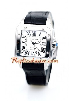 Cartier Santos 100 Ladies Wristwatch CTR125