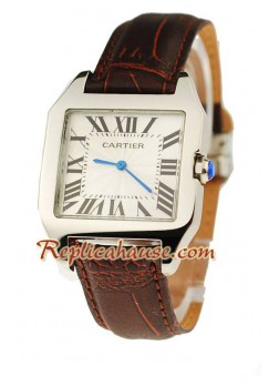 Cartier Santos 100 Ladies Wristwatch CTR165