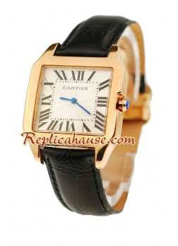 Cartier Santos 100 Ladies Wristwatch CTR166