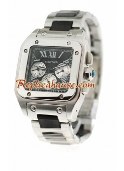 Cartier Santos 100 Wristwatch CTR174