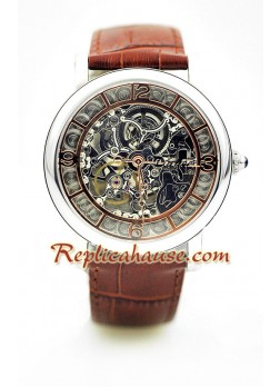 Cartier Swiss Skeleton Wristwatch CTR231