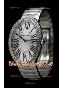 Cartier Baignoire Ladies Swiss Quartz Watch with Diamonds