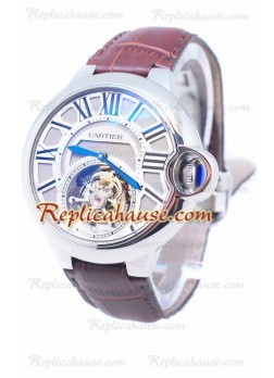 Cartier Ballon de Bleu Flying Tourbillon Silver Wristwatch CT-20110520