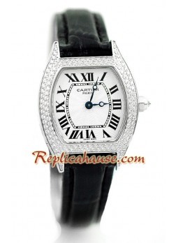 Cartier Tortue Swiss Ladies Wristwatch CTR271