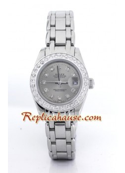 Rolex DateJust - Silver Lady's ROLX334