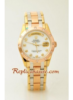 Rolex Day Date Three Tone Wristwatch ROLX540