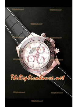 Rolex Daytona Monobloc Cerachrome Everose Swiss Watch - 1:1 Mirror Replica