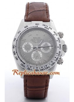 Rolex Daytona Wristwatch with Leather Strap ROLX588