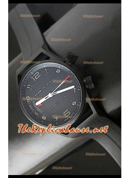Porsche Design Worldtimer P6750 Swiss watch in PVD Casing