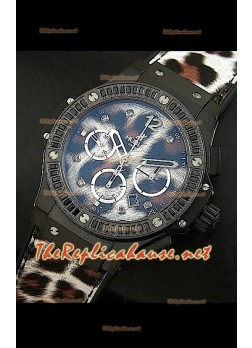 Hublot Big Bang PVD Coated Casing Leopard Edition Watch