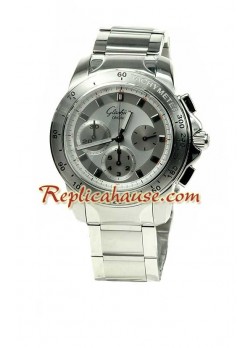 Glashutte Sport Evolution Chronograph Swiss Wristwatch GLAS22