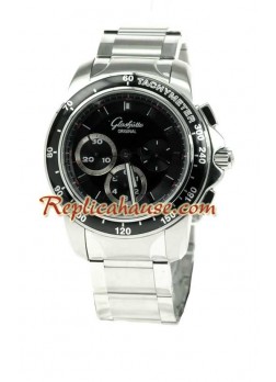 Glashutte Sport Evolution Chronograph Swiss Wristwatch GLAS23