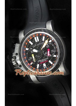 Graham Chronofighter Oversized Titanium Commander Swiss Watch