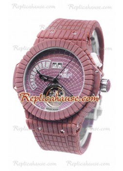 Hublot Red Caviar Tourbillon Wristwatch HUB-20110525