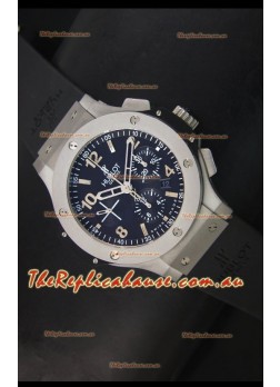 Hublot Big Bang Matte Stainless Steel Case Swiss Replica Watch - 1:1 Mirror Replica