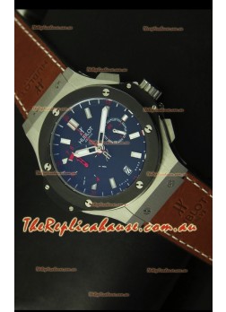 Hublot Big Bang Stainless Ceramic Bezel Swiss Quartz Timepiece 45MM