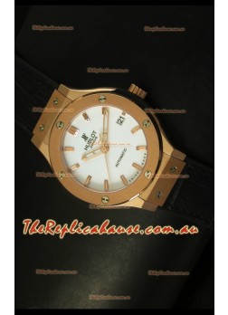 Hublot Classic Fusion 39MM Rose Gold Swiss Timepiece 