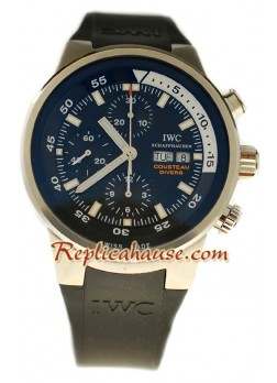 IWC Aquatimer Chronograph Cousteau Divers Swiss Wristwatch IWC12