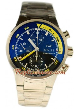 IWC Aquatimer Chrono Automatic Swiss Wristwatch IWC08