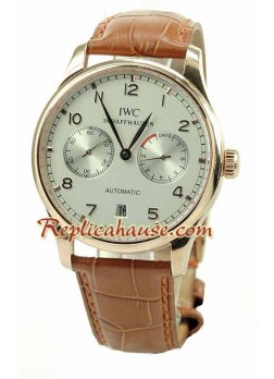 Iwc Porguese Automatic Swiss Wristwatch IWC97