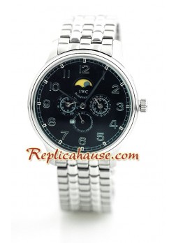 IWC Portuguese Perpetual Calander Wristwatch IWC139