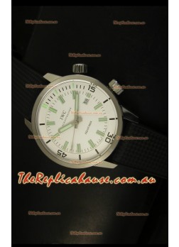 IWC Aquatimer Automatic Vintage 1967 Swiss Timepiece in White Dial