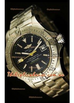 Breitling Avenger Seawolf Swiss Replica Watch in Yellow Seconds Hands -  1:1 Mirror Replica Watch