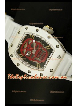 Richard Mille RM052 Skull Tourbillon Swiss Replica Watch Ceramic Case