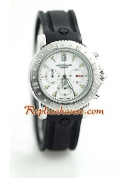 Mont Blanc Sports Chronograph Wristwatch MBLNC12