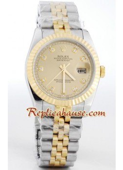 Rolex Datejust Wristwatch - Two Tone ROLX464