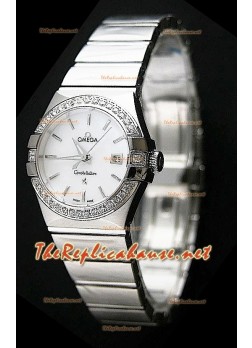 Omega Constellation Ladies Swiss Automatic Watch - 28MM