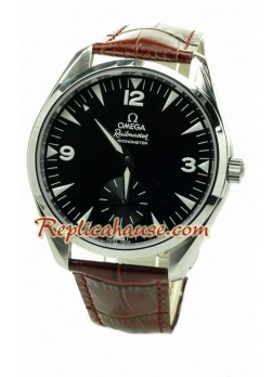 Omega Co-Axial Railmaster Swiss Wristwatch OMEG52