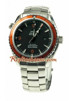 Omega Seamaster Planet Ocean Wristwatch - Swiss Structure with Japanese Movement OMEG125