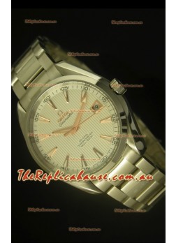 Omega Seamaster Aqua Terra Co-Axial Swiss Timepiece White Dial