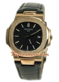 Patek Philippe Nautilus Swiss Mens Wristwatch PTPHP129