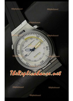 Porsche Design Diver Titanium Swiss Replica Rubber Strap Watch