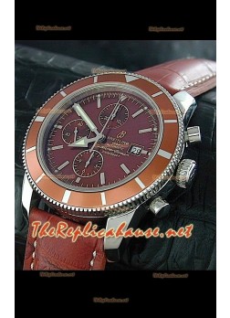 Breitling SuperOcean Swiss Watch in Brown 