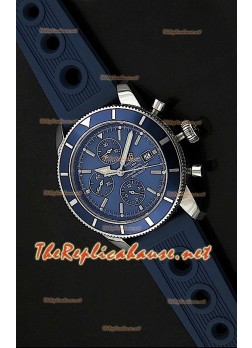 Breitling Steelfish SuperOcean Heritage Swiss Watch in Blue 