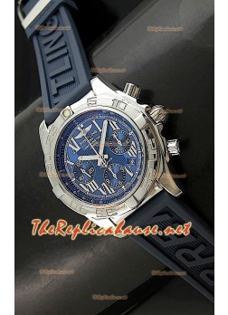 Breitling Chronomat B01 Swiss Watch in Blue Dial - 1:1 Mirror Replica
